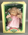 Vtg 1985 Cabbage Patch Kids Girl Doll Blonde Green Eyes Tooth 3900 Orig Box NEW