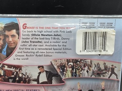 Grease (DVD, 2008, Rockin Rydell Edition with Bleck Leather Jacket