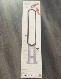 Dyson Cool AM07 Bladeless Tower Fan Remote Control White/Silver