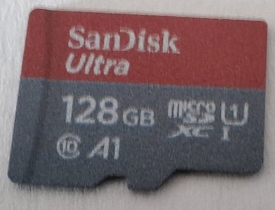 SanDisk Ultra 128GB microSDXC Speicherkarte - UHS-I A1, Klasse 10