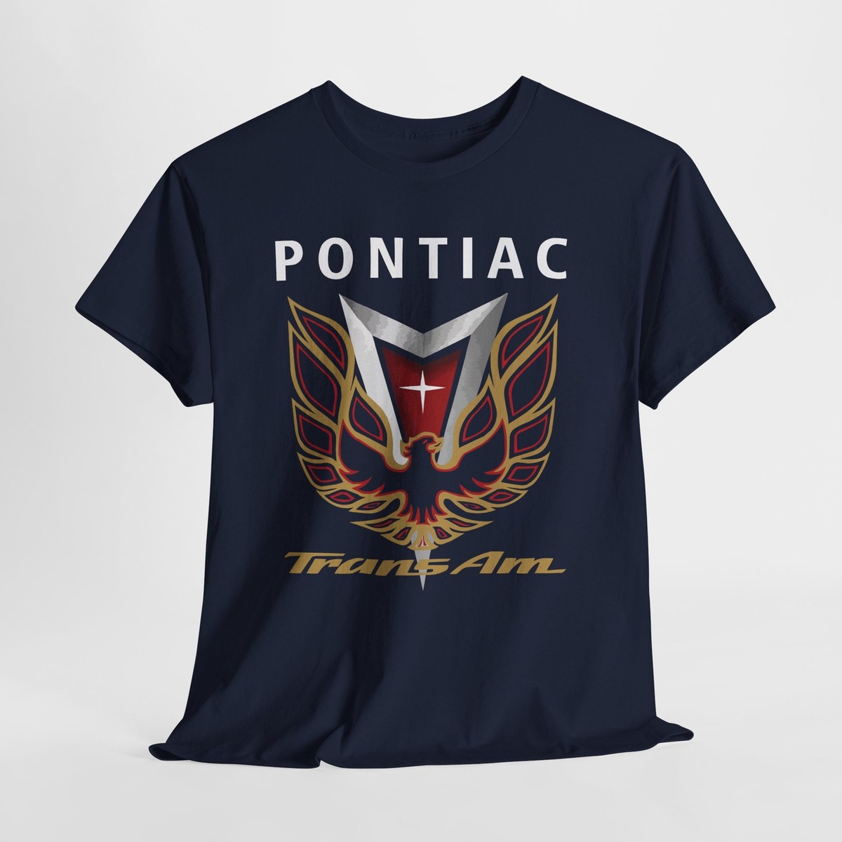 Pontiac Trans Am Firebird Logo Tee Vintage Muscle Unisex T-Shirt S