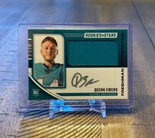 2025 Panini Rookies & Stars Quinn Ewers Freshman Orientation RPA /99...