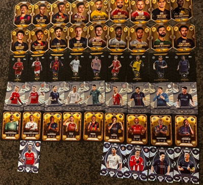 Topps Match Attax 25/26 - Ca, Platinum Pull, Infinity, Black Edge, 100 Club, LE