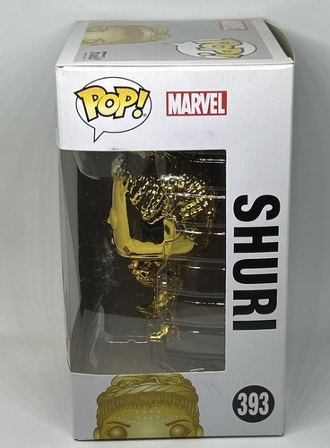Funko Pop! Shuri #393 Gold Chrome 2018 Fall Convention Exclusive - Bild 2 von 5