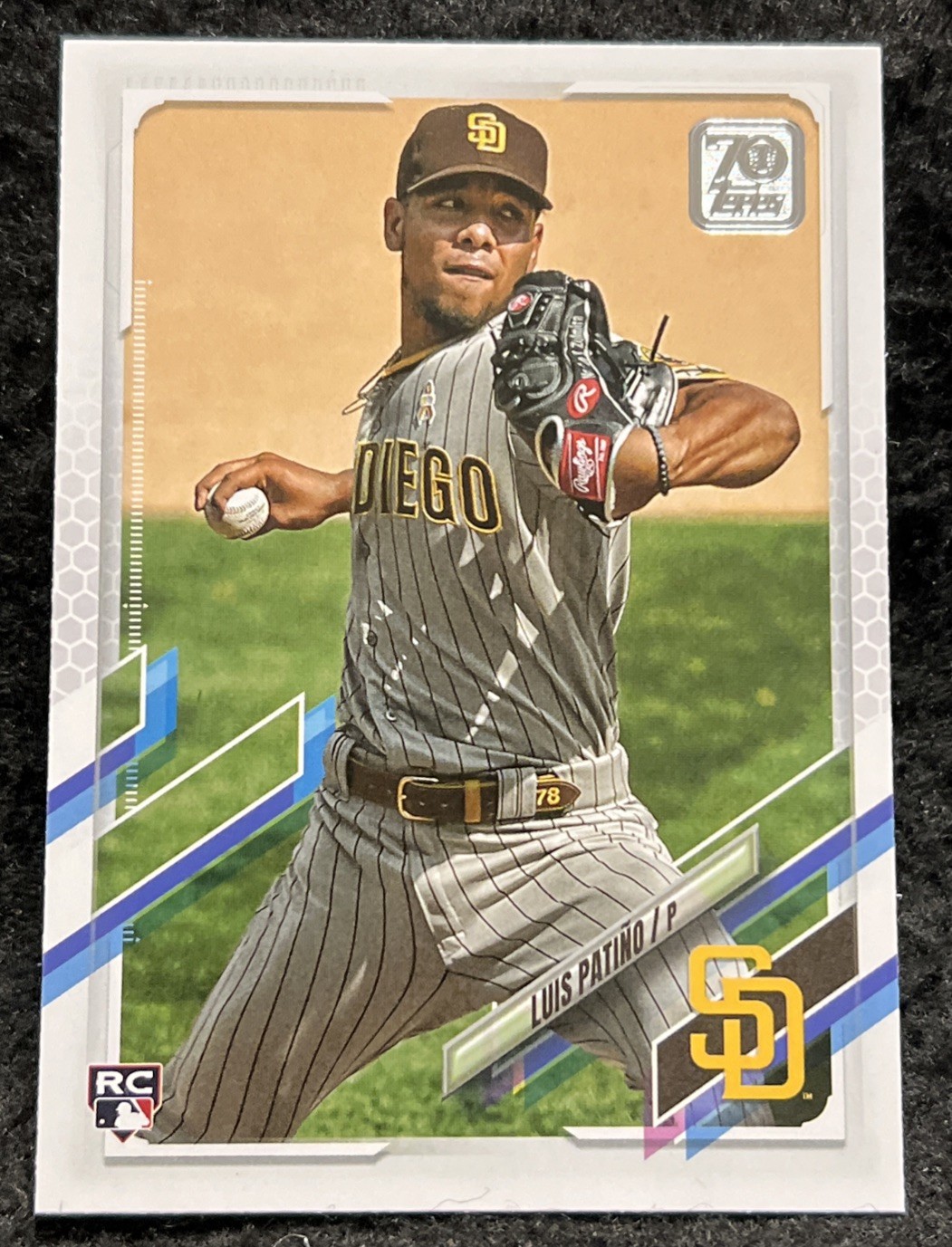 2021 Topps Series 1 -  SP Image Variation - Luis Patino - #205 Padres RC