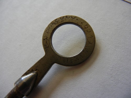 SKELETON KEY SOLID BARREL TOP PART IS FLAT - Picture 2 of 4