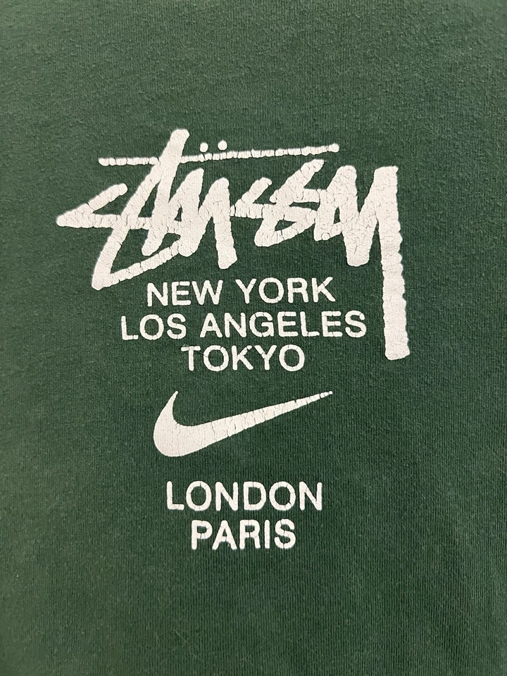 Nike x Stussy International Green Men’s Shirt (Sz XL) - Image 3 of 4