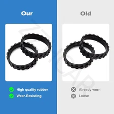 4x Robot Tires For Irobot Roomba Wheels Series 5/6/7/8/9/I7 S9 Anti Slip US