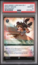 2023 DISNEY LORCANA EN 1-THE FIRST CHAPTER MICKEY MOUSE - ARTFUL ROGUE PSA 10