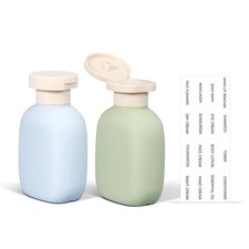 Leak Proof Travel Squeeze Bottles 3.4oz Refillable Flip Cap Travel Bottles