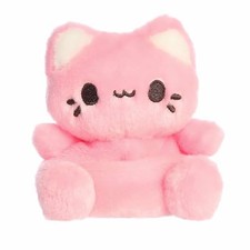 Aurora Enchanting Tasty Peach Meowchi Palm Pals Stuffed Animal Strawberry 5"