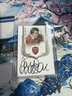 Paul Merson On Card Auto Arsenal Futera /8 2025/26 Platinum Collection