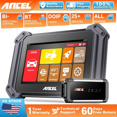 Ancel V6 PRO+ Bidirectional Scanner OBD2 All System Diagnostic Tool Key Coding
