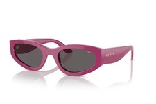 Vogue Woman Sunglasses VO5585S 316087 54mm Fuchsia - Black Smoke Lens - NEW