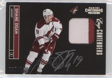 2011 Panini Playoff Contenders Cup Signatures 37/100 Shane Doan Patch Auto 0q65