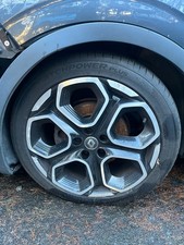 RENAULT KADJAR 19" APOLLO ALLOY WHEEL BLACK DIAMOND CUT #1