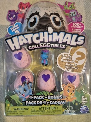 Spin Master Hatchimals CollEGGtibles Season 2 4-Pack Bonus Action Figures