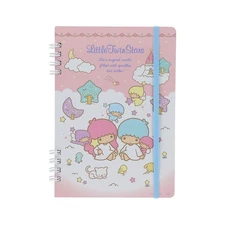 Sun-Star Stationery Sanrio Ring Notebook B6 Little Twin Stars