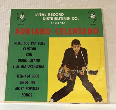Adriano Celentano Con Giulio Libano E La Sua Orchestra LP IR-3