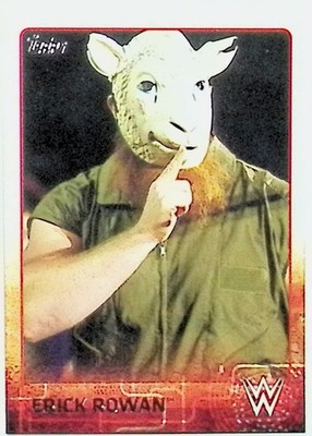 2015 TOPPS WWE #29 ERICK ROWAN BASE CARD NM-MT