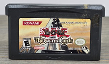 Nintendo Gameboy Advanced GBA Game Yugioh The Sacred Cards Tested