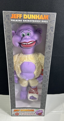 NEW Jeff Dunham  Animatronic Talking Peanut Figure Doll Talks - 10 Phrases NECA