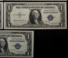 Old Money LOT of 9 1935 $1 Silver Certificates various series XF/AU BD9025 — photo 9