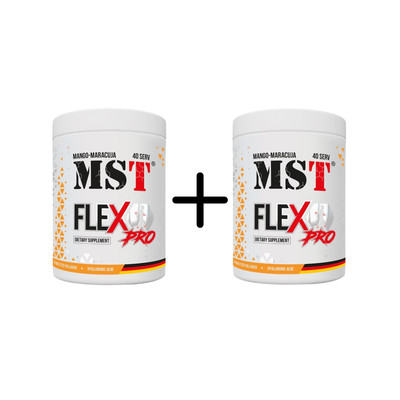 2x MST Flex Pro 420g + Shaker    Kollagen, Glucosamin, MSM & Hyaluronsäure uvm.
