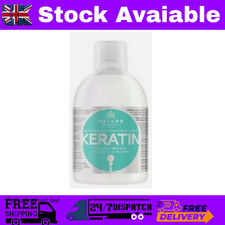 Kallos KJMN Keratin Shampoo For Dry Damaged & Brittle Hair Repair Care  1000ml 7.99 per litre