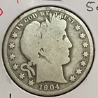 U.S. Barber Half Good 1904-O