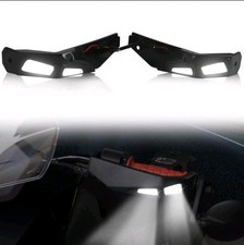 Handguards LED Lights for Can Am Ryker All Models, 2PCS LED Aluminum Front