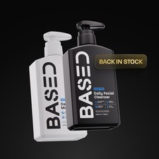 BASED Daily Skincare Duo Face Wash & Moisturizer All Skin