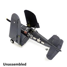 1/33 F4U-1A Pirate Ship-Borne Fighter Helicopter Paper Unassemble Military Scene