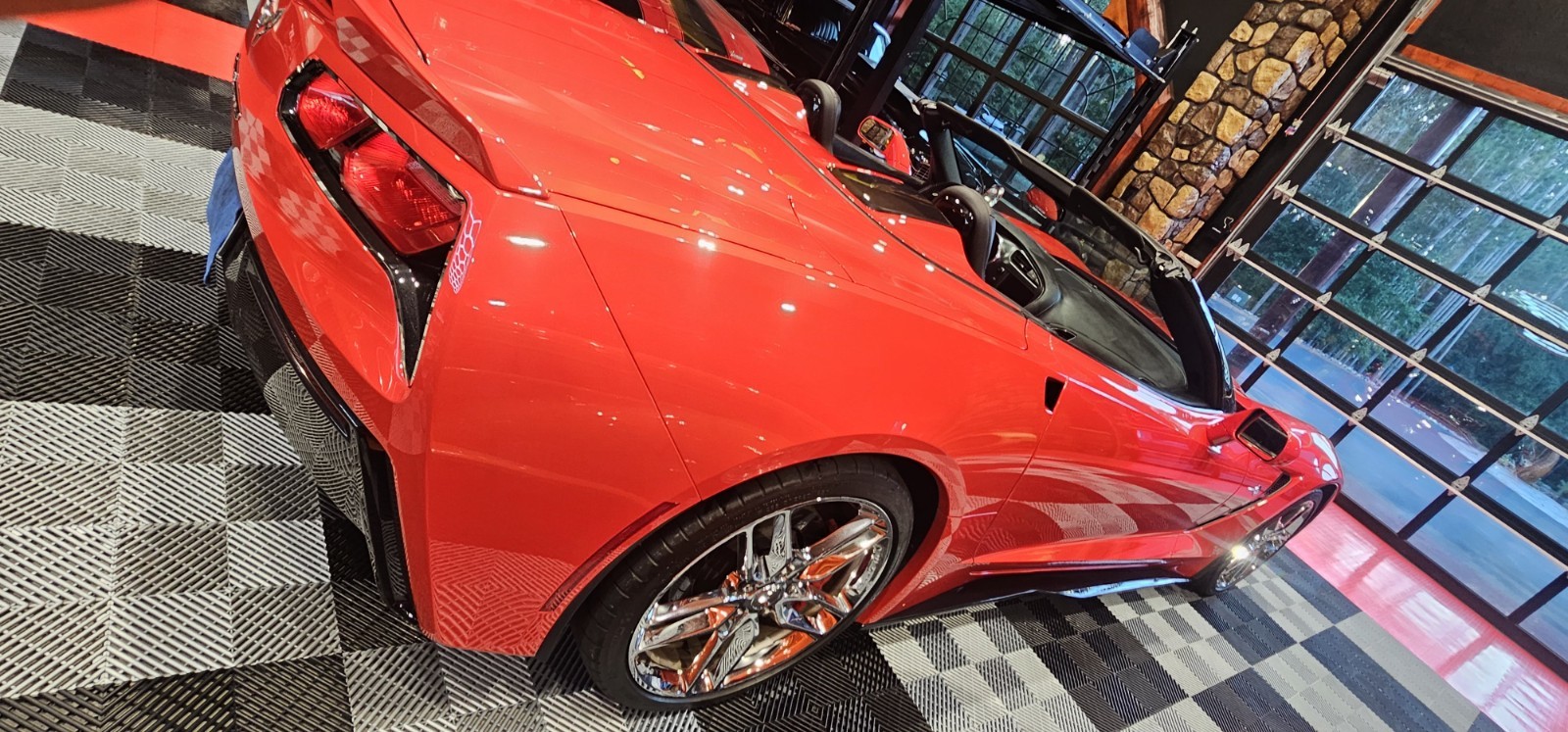 2014 Red Chevrolet Corvette   | C7 Corvette Photo 6