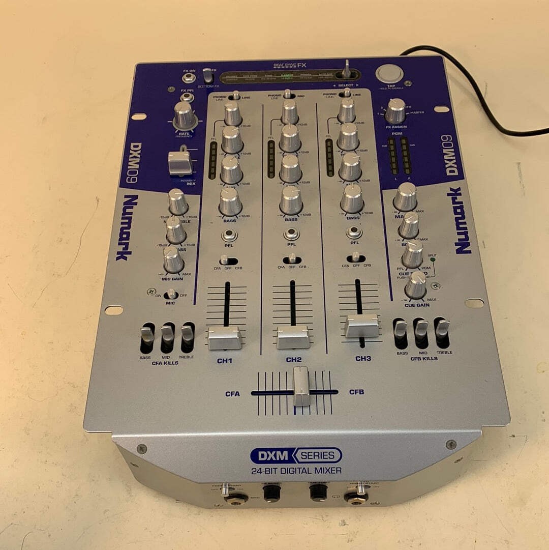 Numark DXM09 3-Channel DJ Mixer | eBay