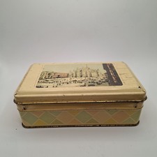 Scatola Latta PAVESI Biscottini di Novara - Duomo Di Milano - Tin Metal Box 