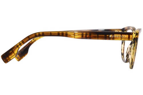 Burberry Esme BE2357 3981 Eyeglasses Frame Women's Top Check/Brown Full Rim 52mm - 第 3/7 張圖片