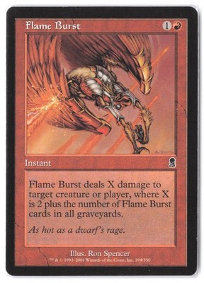 Flame Burst 194 MTG ODY LP