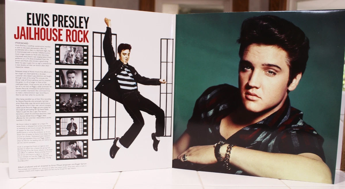 Rare Elvis 2-LP - Jailhouse Rock - 180 gr.  Vinyl - RCA/BMG Follow That Dream Se