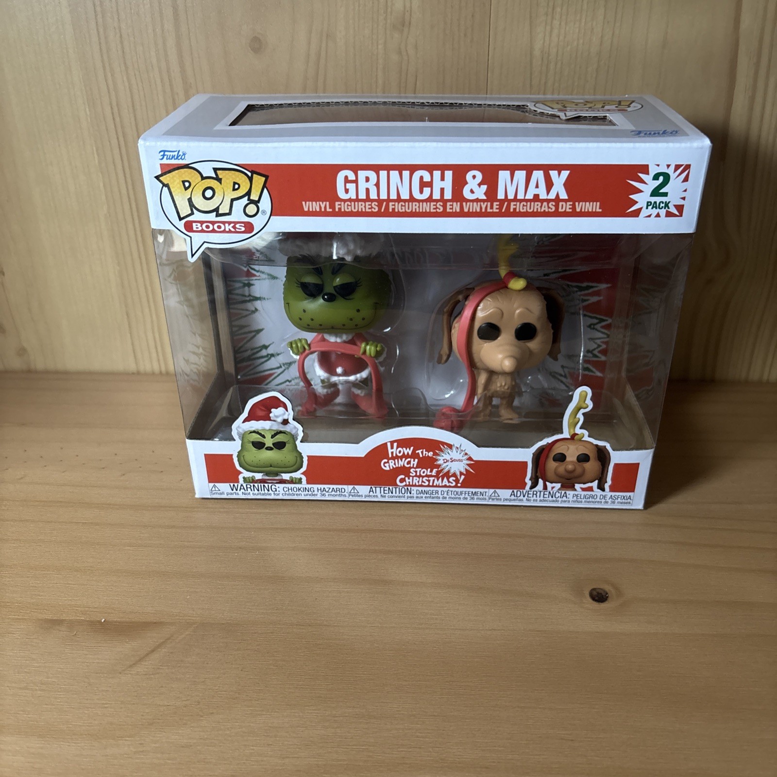Funko Pop! Vinyl: Grinch & Max 2-Pack