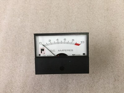 API Shielded Panel Meter AH-1724-0000 Electrical Current Gauges W/ Mounting