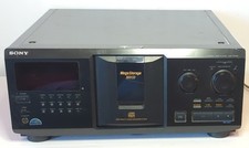 Sony CDP-CX355 CD Player Mega Storage 300 Disc Changer Untested READ