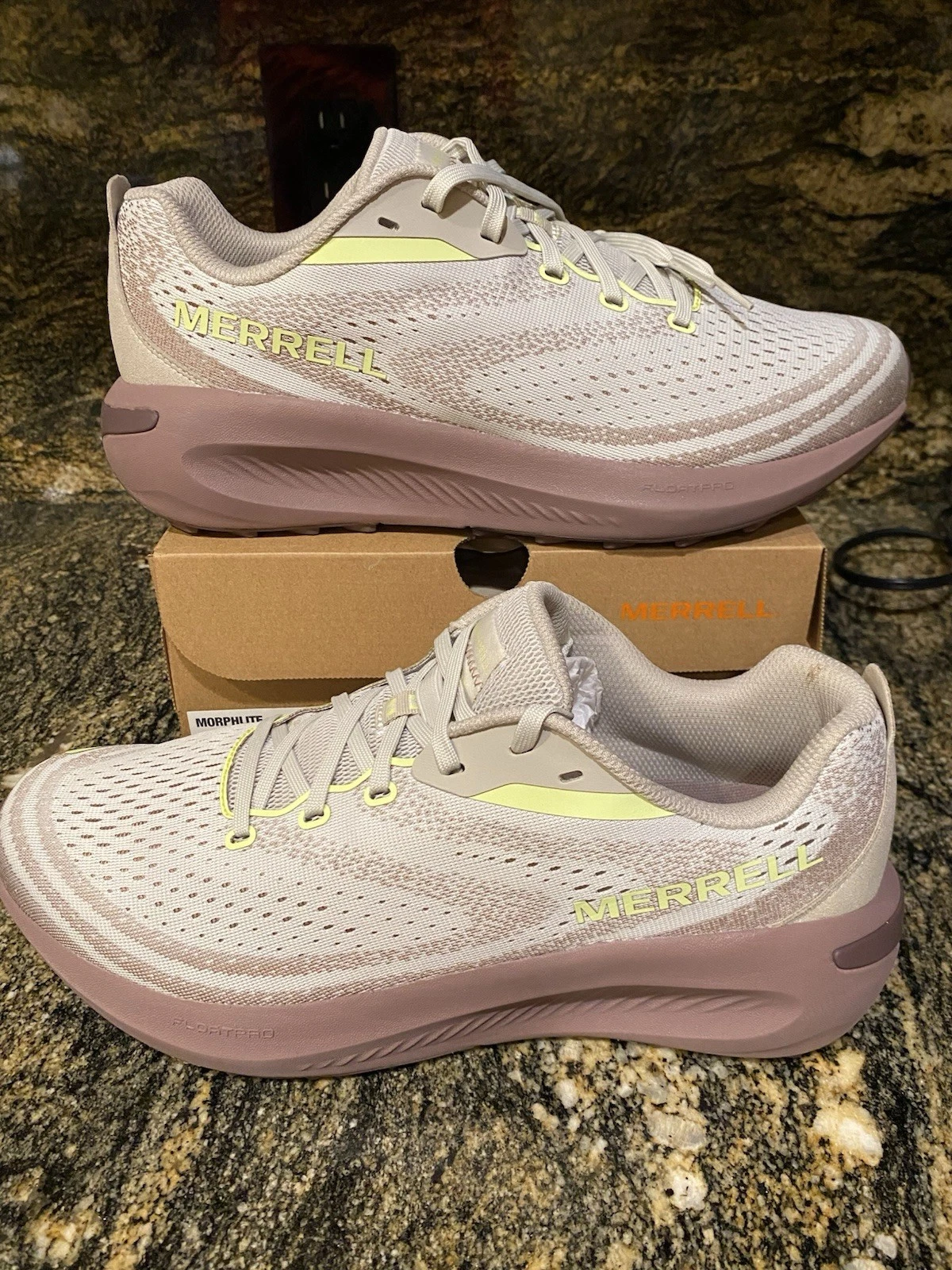 NEW Mens Merrelll Morphlite Trail Running Shoes, size 12
