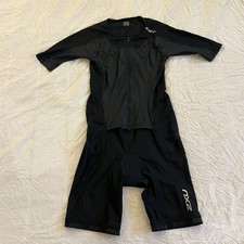 2XU Perform Full Zip Black Triathlon Suit Mens Size XL