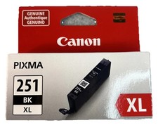 Canon Pixma 251 Black Ink Genuine SEALED