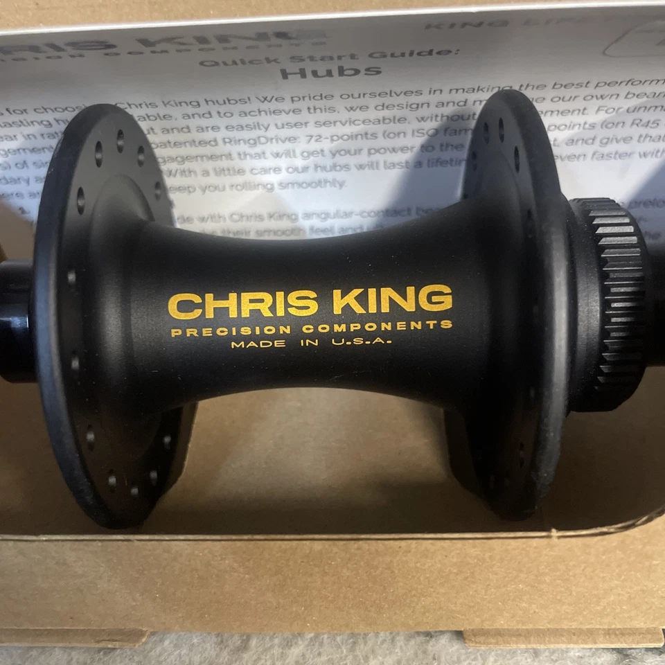 Chris King Front Boost CL 32 Hole Hub - 15 x 110mm Black Gold DCBYCB - Image 2 of 4