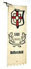 (tf024.1) Anstecknadel Fähnchen Festabzeichen: Reifferscheid 1000 Jahre 1975