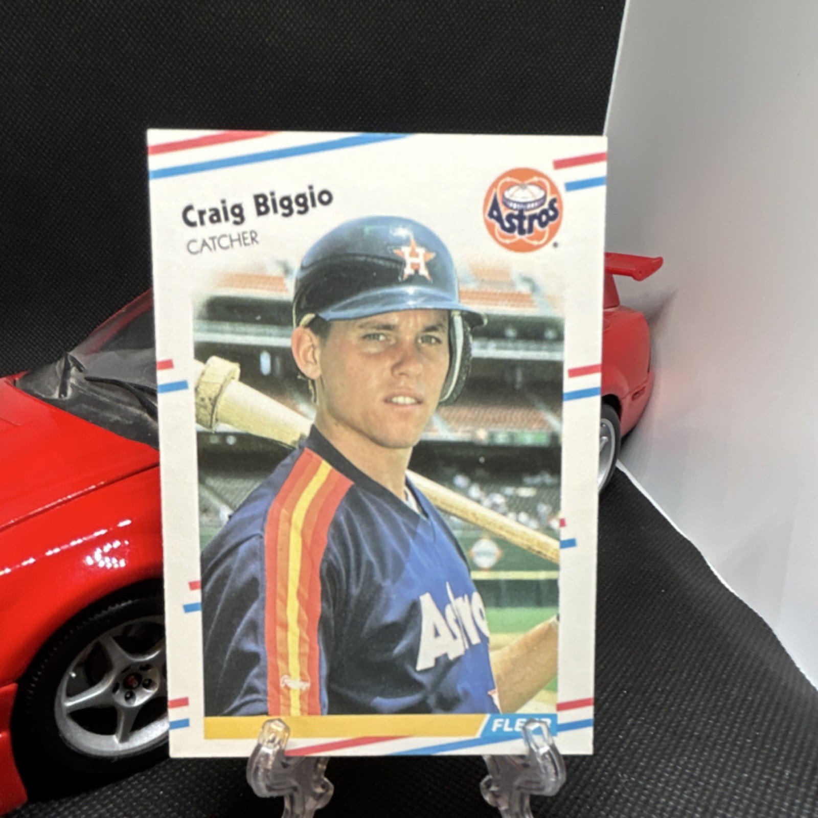 Fleer Update GLOSSY Craig Biggio First Major League Card #U-89 1988 Astros MLB