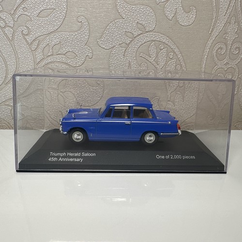 Corgi Vanguards VA00515 Triumph Herald Blue 45th Anniversary Ltd Edition of 2000
