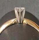 14kt Gold Diamond Solitaire  — photo 6